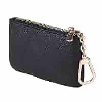 【Anyone more】[Card Wallet Keyring] Leather Shoulder Bag Amazon.com: Key Chain Pouch,PU Leather Card Case Wallet